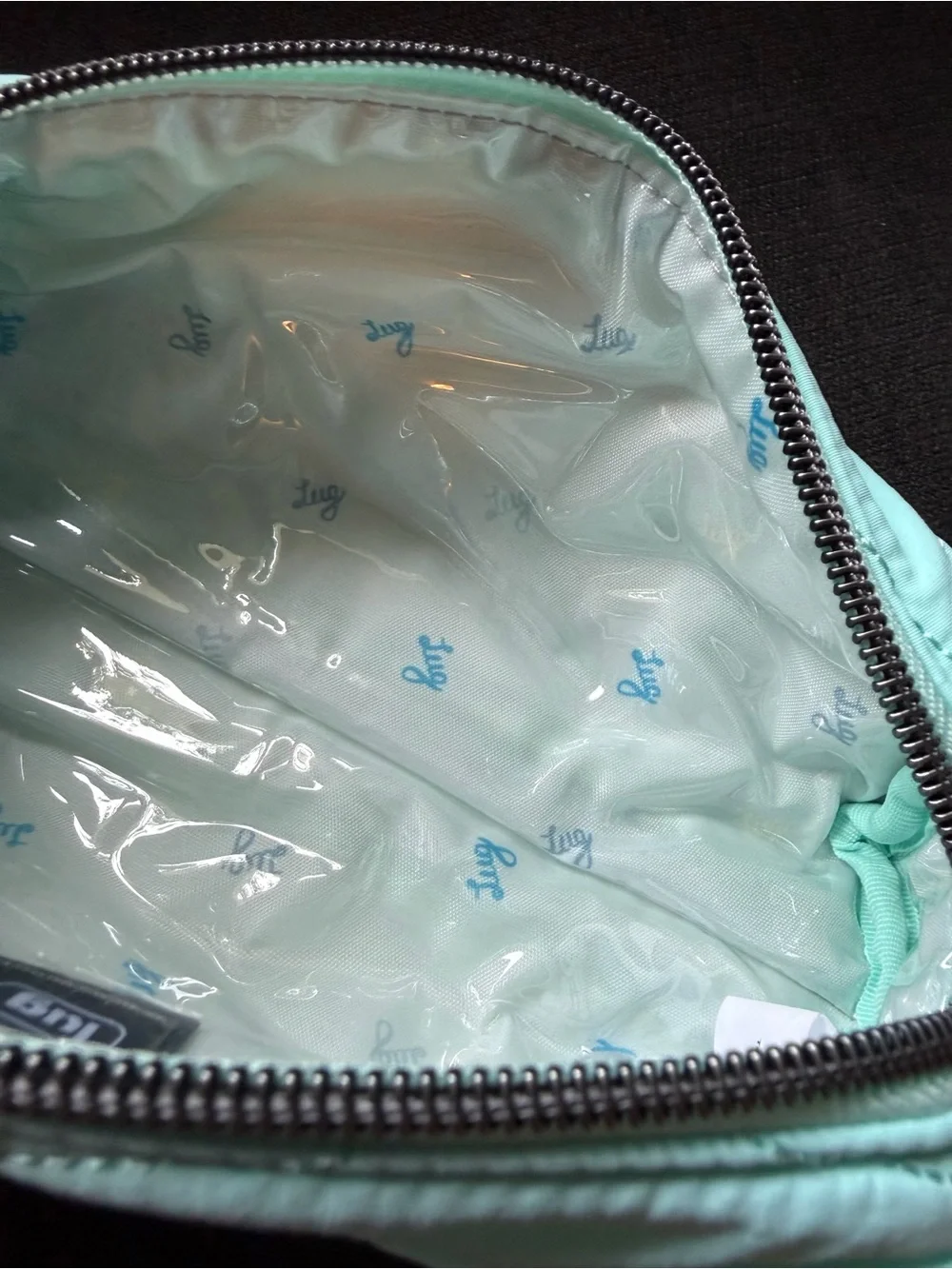 Lug Jib CloudGo Zip Pouch Bag – Aquamarine (Blue Green)